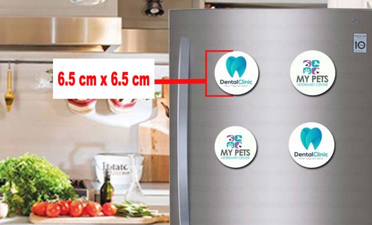 Imantado Personalizado Circular